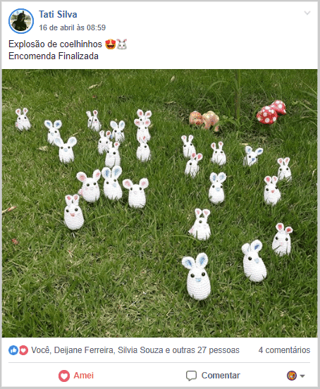 amigurumis coelhinhos